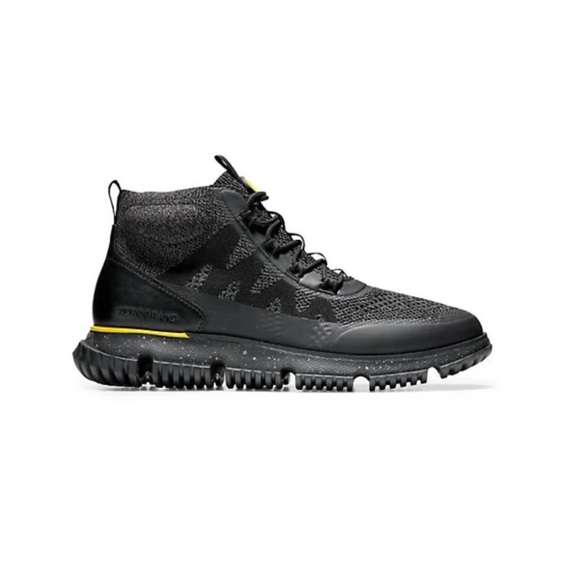 New Cole Haan 4.Zerogrand Stitchlite Waterproof Shoes Boots Chukka Black Sz 9 - Picture 1 of 8